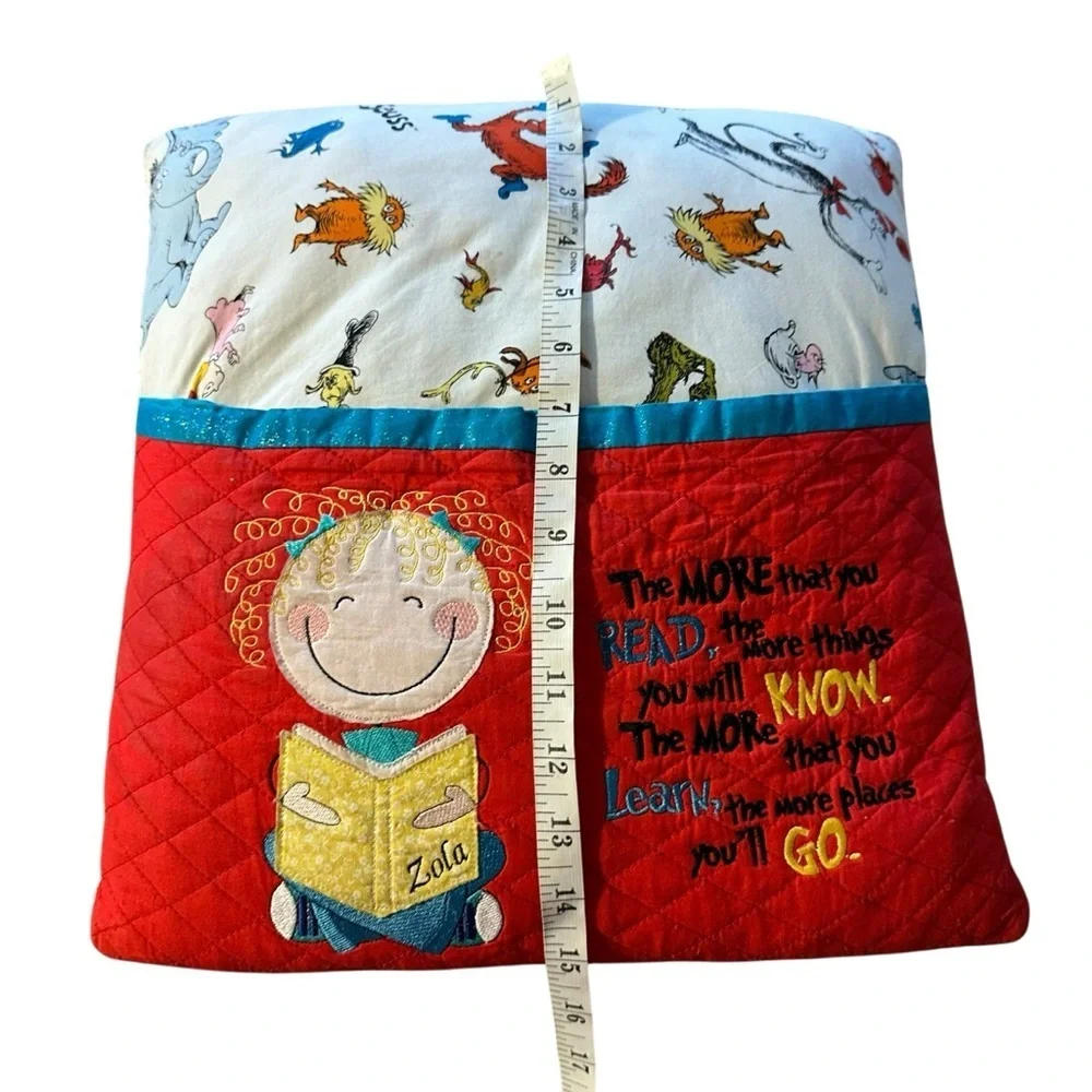 Dr. Seuss bright red